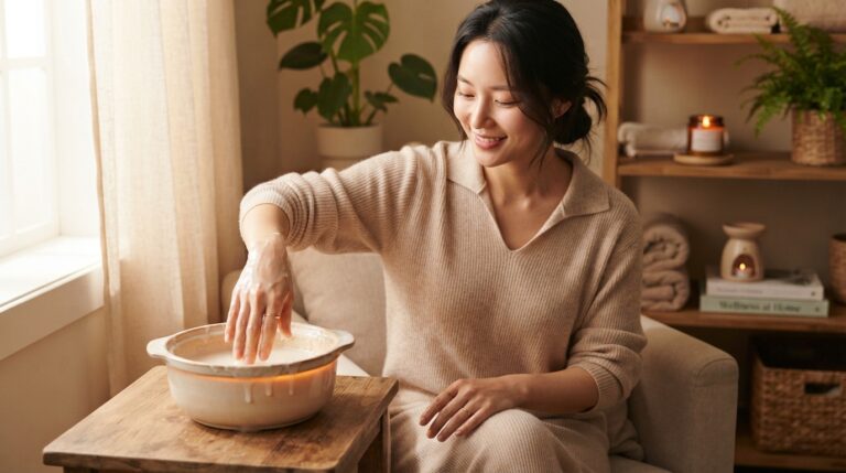 파라핀 요법 효과와 손발 냉증 관리법