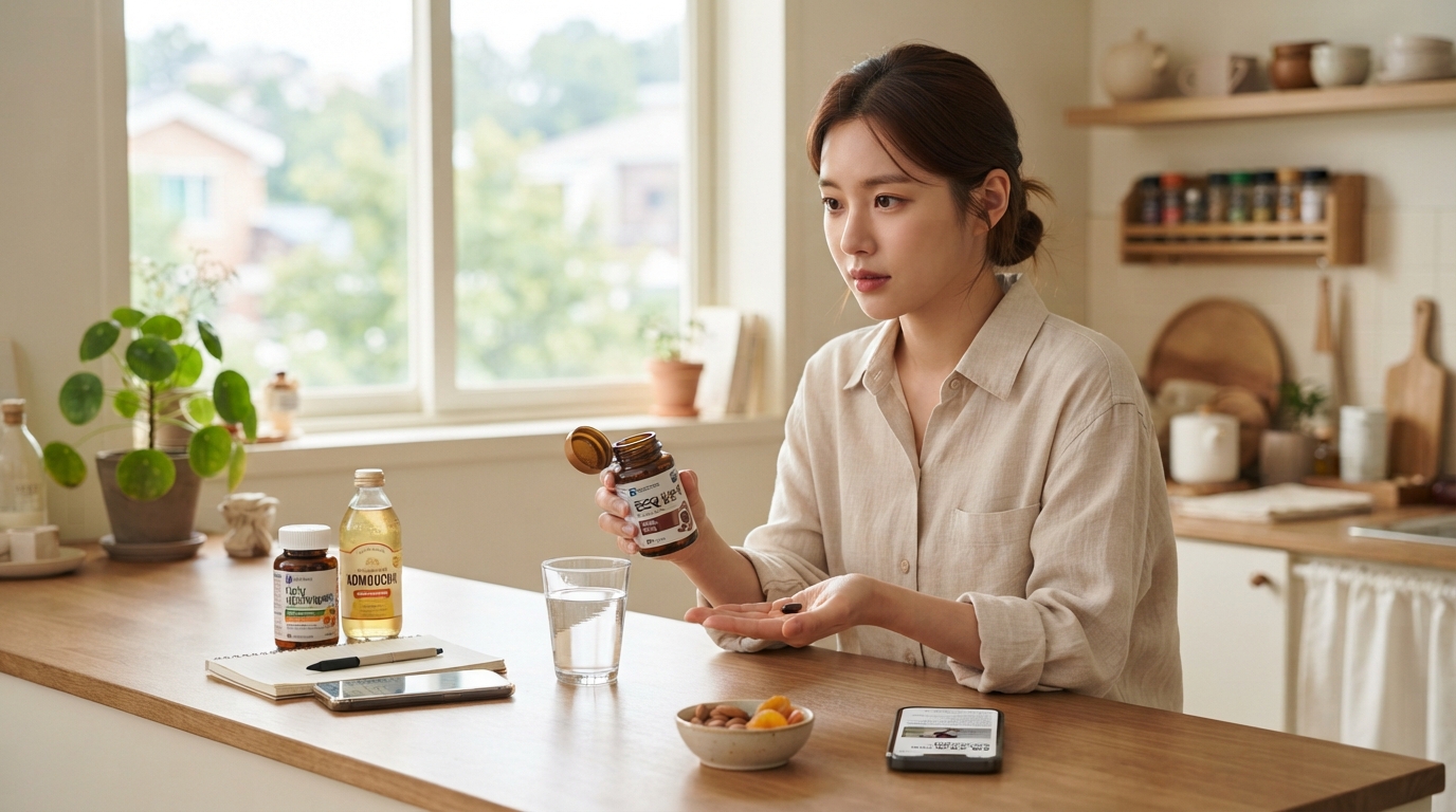 철분제 장면